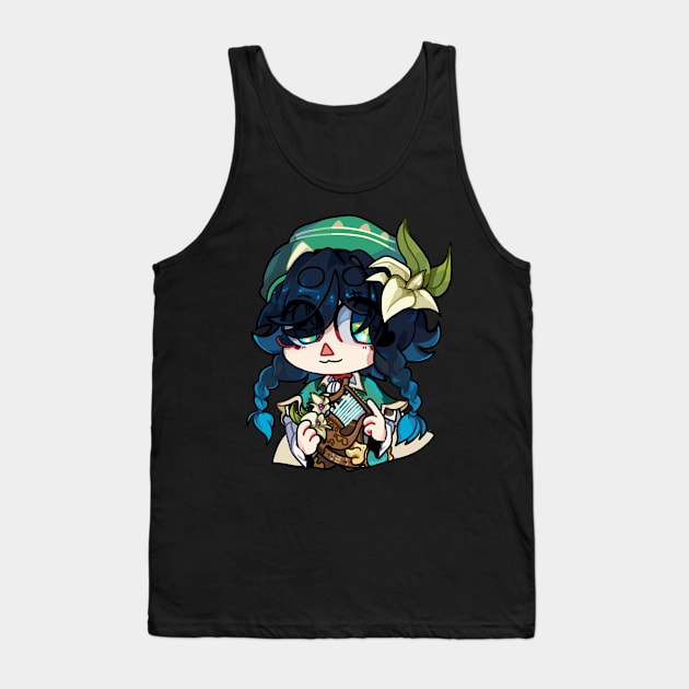 Venti Chibi Tank Top by lillastarr